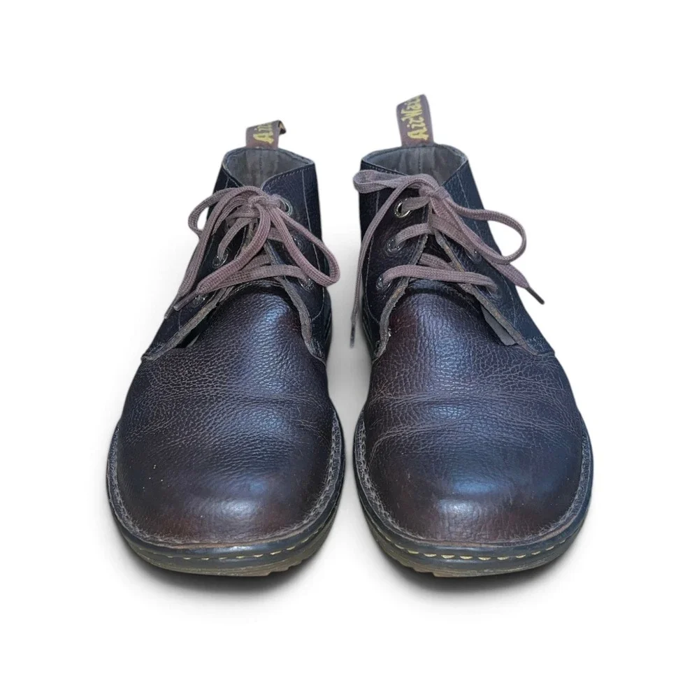 Dr. Martens Sussex Chukka Boots Mens 13 Brown Leather Industrial Slip Resistant